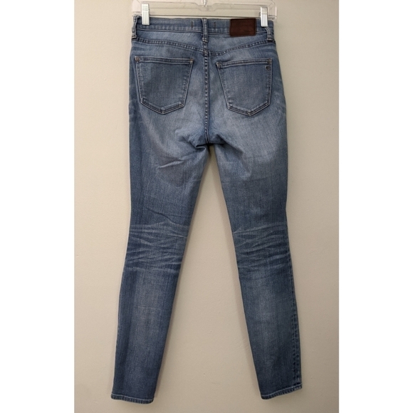 Madewell High Riser Skinny Jeans in Light Wash - Picture 2 of 5